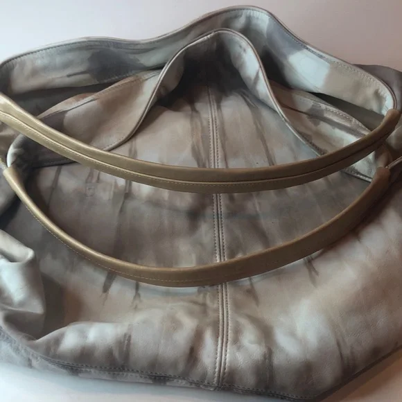 PIETRA ALESSANDEA Soft Leather Hobo bag double straps Large handbag. NWOT - Picture 12 of 15
